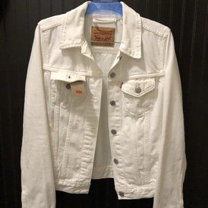 Levi's White Jean Jacket